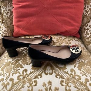 Tory Burch Logo Heels